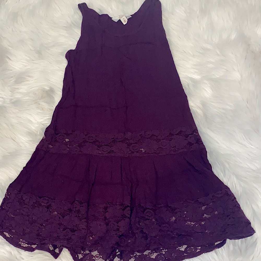 Little purple dress.